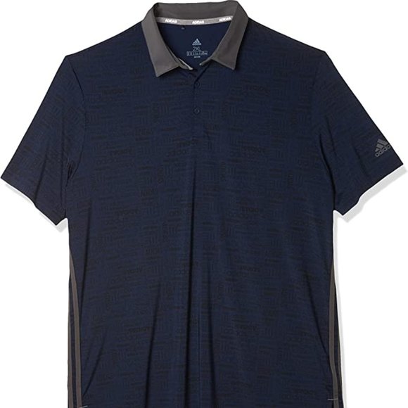 🆕adidas Men's Ultimate365 Delivery Polo T-shirt, Small-Collegiate Navy/Black... - Picture 1 of 3